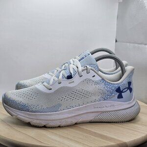 Women's Size 8 .5 - Under Armour‎  HOVR Turbulence 2 Athletic Shoes White Blue
